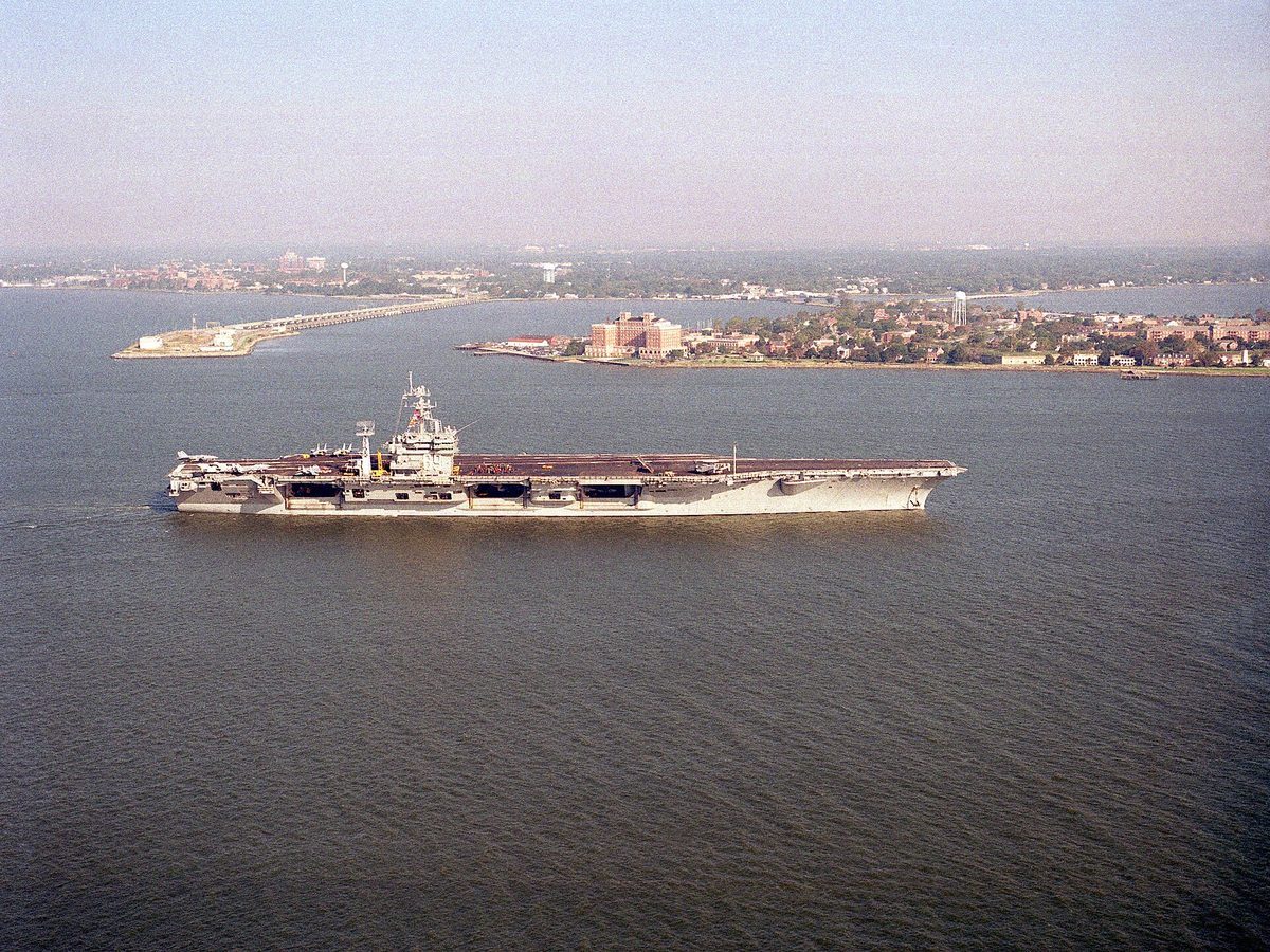 Skyline and aerial view of Chesapeake, VA - LD Movers moving service area