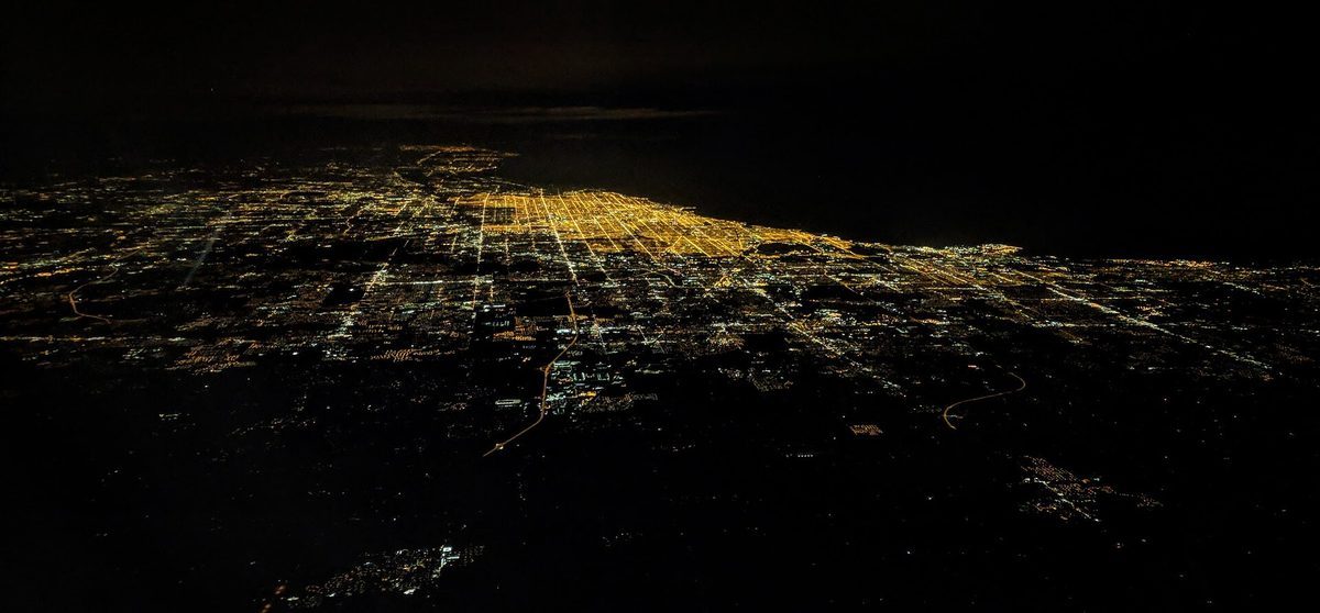 Skyline and aerial view of Kenosha, WI - LD Movers moving service area