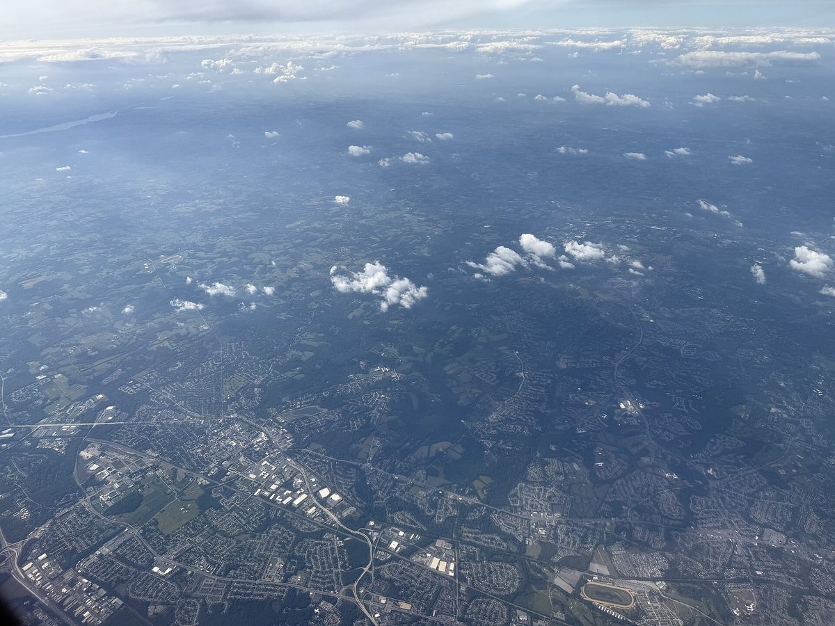 Skyline and aerial view of Newark, DE - LD Movers moving service area