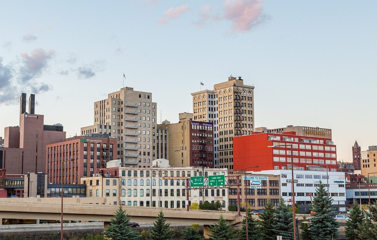 Scenic skyline and landscape view of Minnesota - LD Movers moving service area