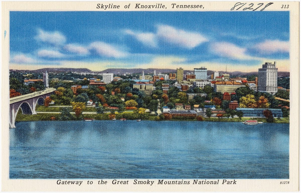 Scenic skyline and landscape view of Tennessee - LD Movers moving service area